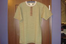 Slub　Yarn　Henley　T-Shirt