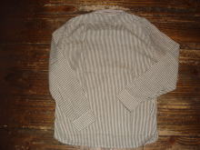 Cotton　Linen　stripe　Workshirt