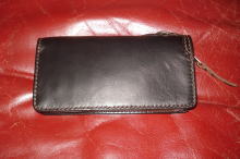 LEATHER�@Zip�@Wallet