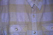 Indigo�@Block�@Check�@Work�@Shirt