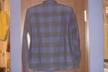 Indigo�@Block�@Check�@Work�@Shirt
