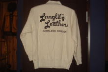 Langlitz Half　Zip　Sweat