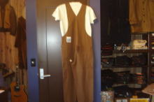 H.L　BrownDuck　Overalls